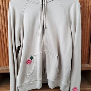 GAP XL Beige zip up hoodie